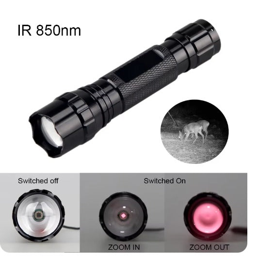 Linterna Eléctrica con Taser Integrado - Ilumina y Protege